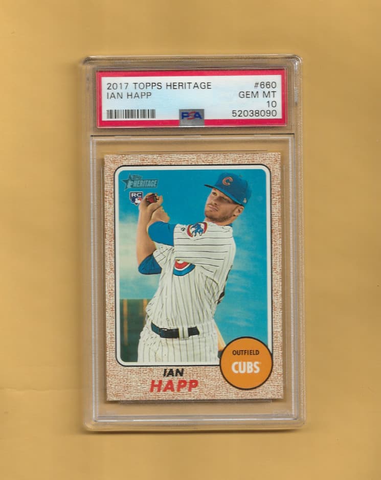 Baseball Ian Happ 2017 Topps Heritage 2017 Topps Heritage