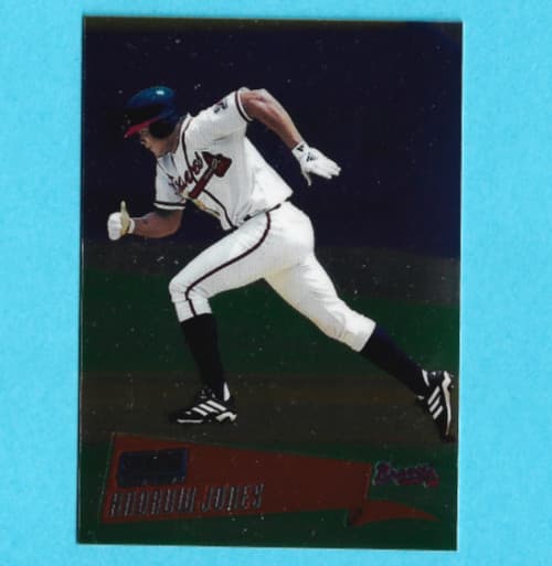 Andruw Jones Baseball 2000 Topps Stadium Club