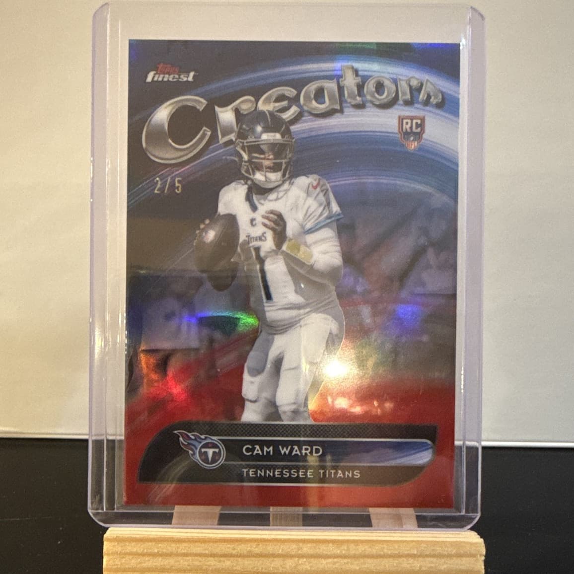 Creators Cam Ward 2025 Topps Finest 2025 Topps Finest