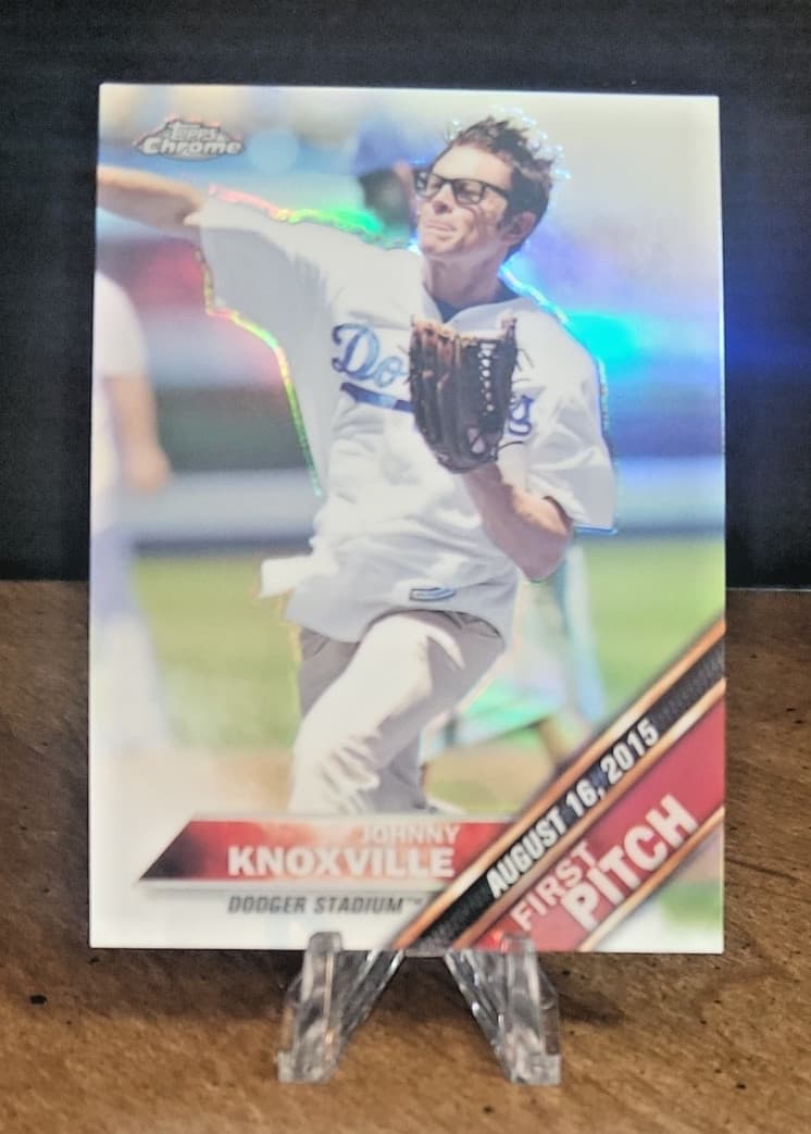 First Pitch Johnny 2016 Topps Chrome