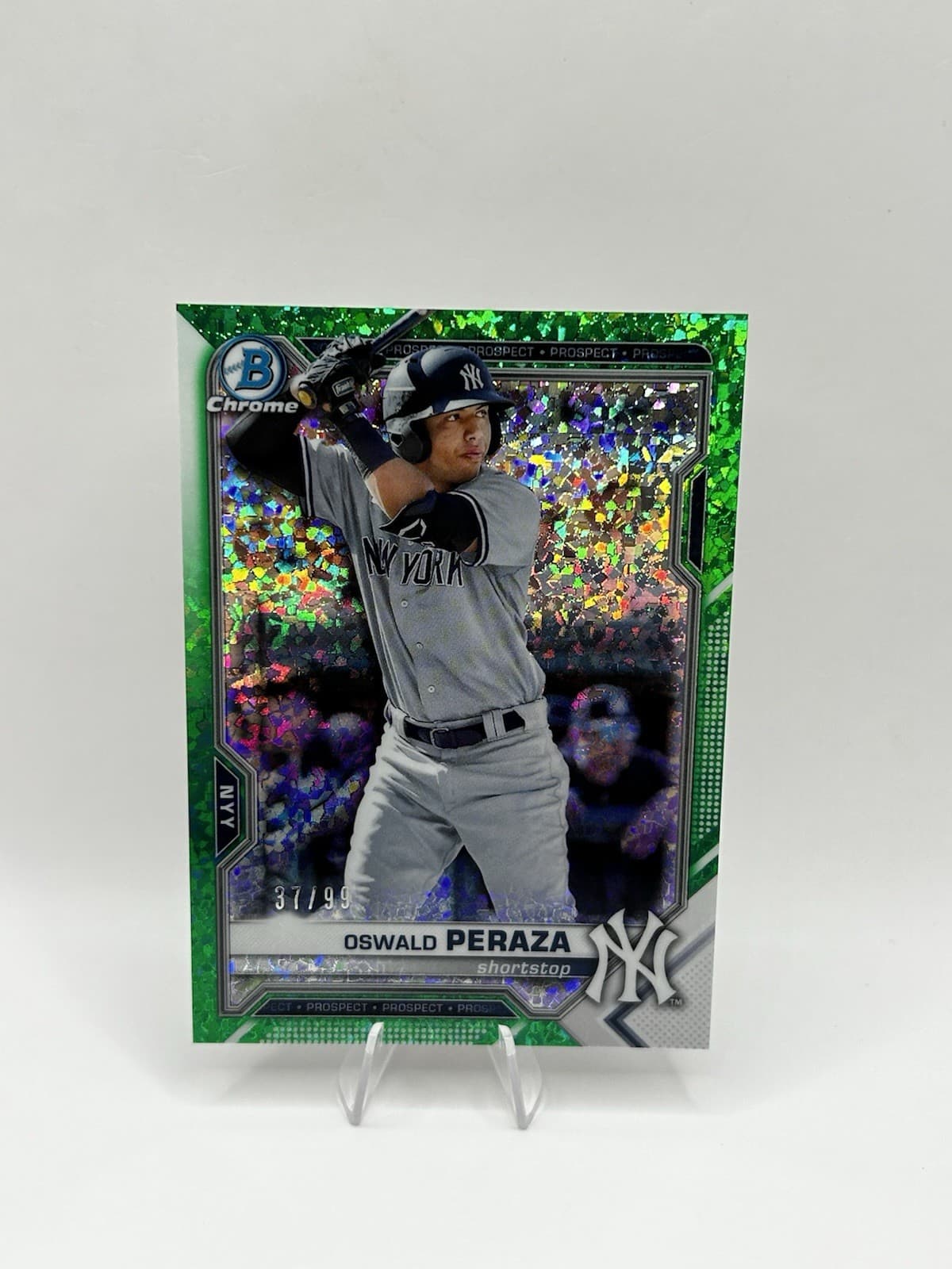 Oswald Peraza Prospects 2021 Bowman Chrome 2021 Bowman Chrome