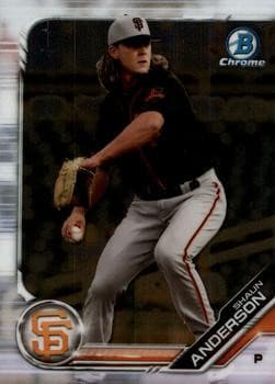 Shaun Anderson 2019 Bowman Chrome 2019 Bowman Chrome