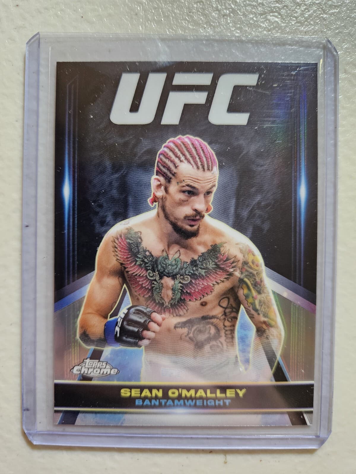 UFC Sean O'Malley SUPERGIANT 2024 Topps Chrome 2024 Topps Chrome refractor