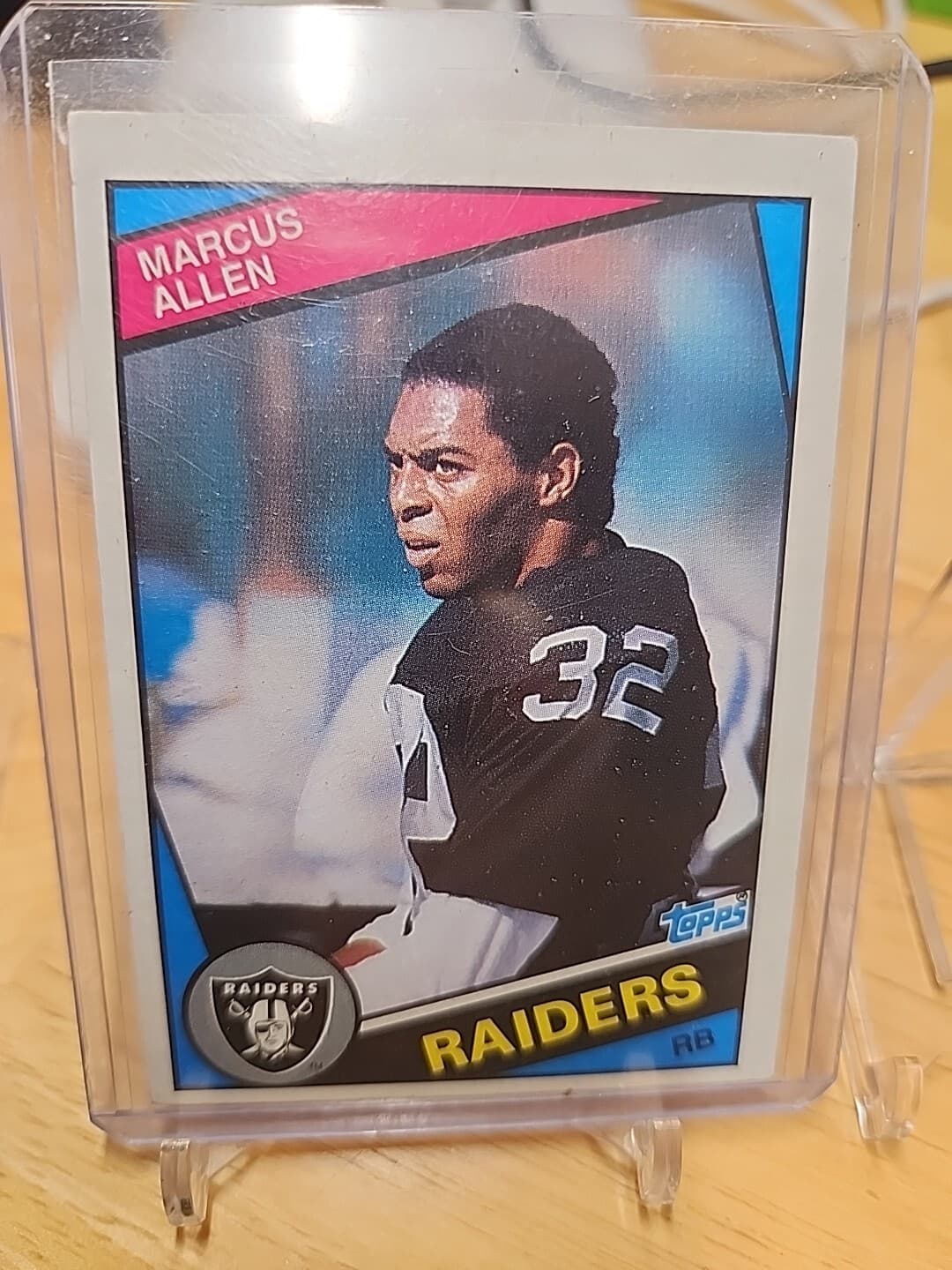MARCUS ALLEN USC RAIDERS CHIEF 1984 Score 1984 Score