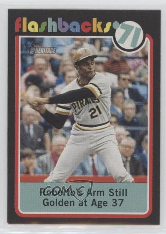 Baseball Flashbacks Roberto 2020 Topps Heritage 2020 Topps Heritage