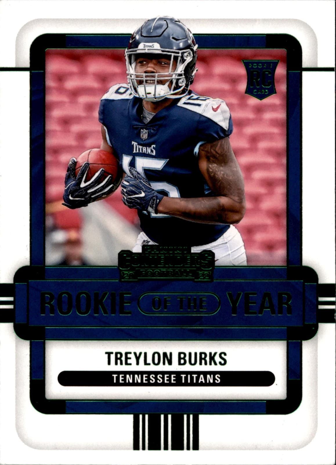 Treylon Burks 2022 Panini Contenders 2022 Panini Contenders