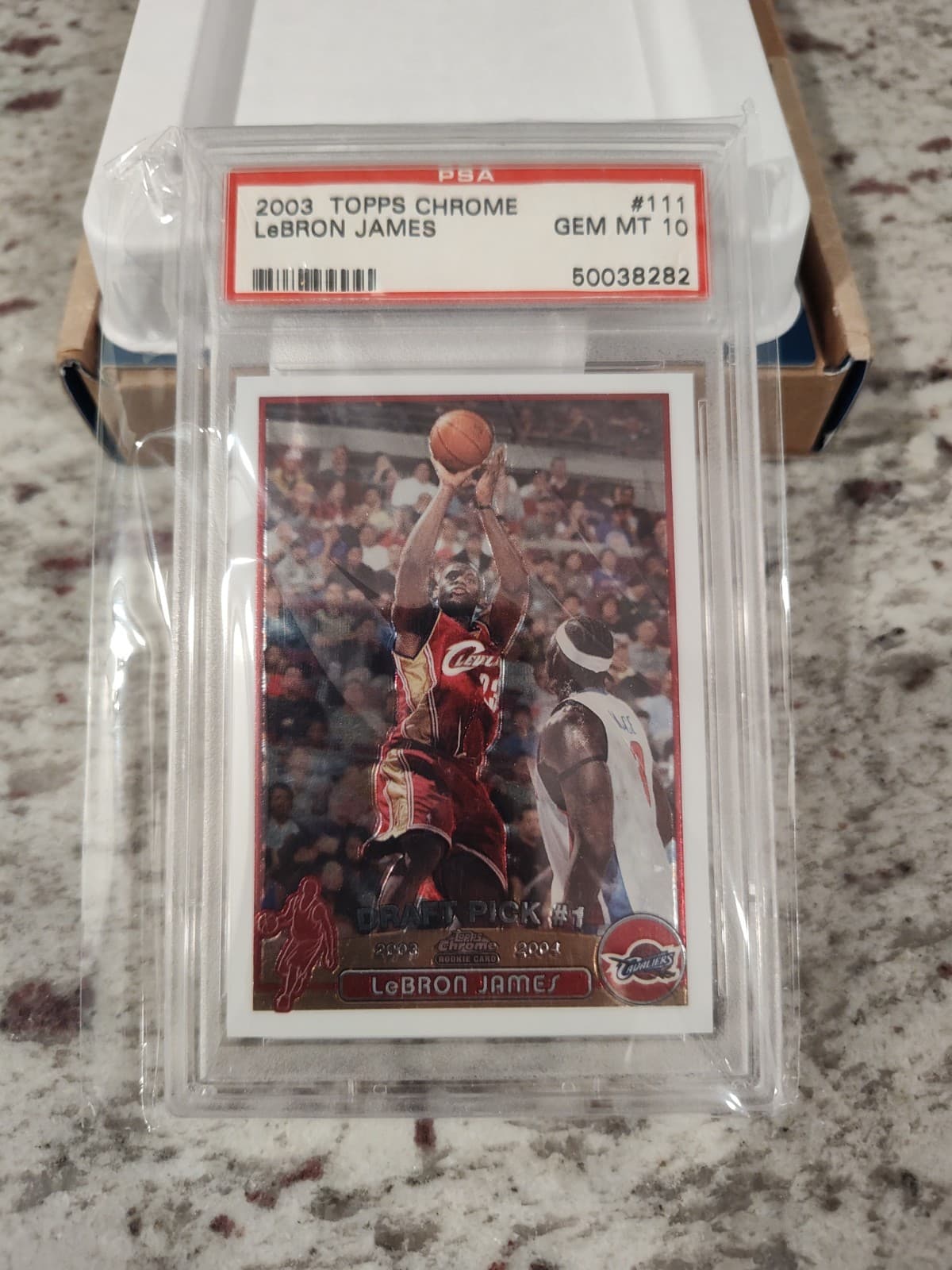 Bron James Perfect 2003 Topps Chrome 2003 Topps Chrome