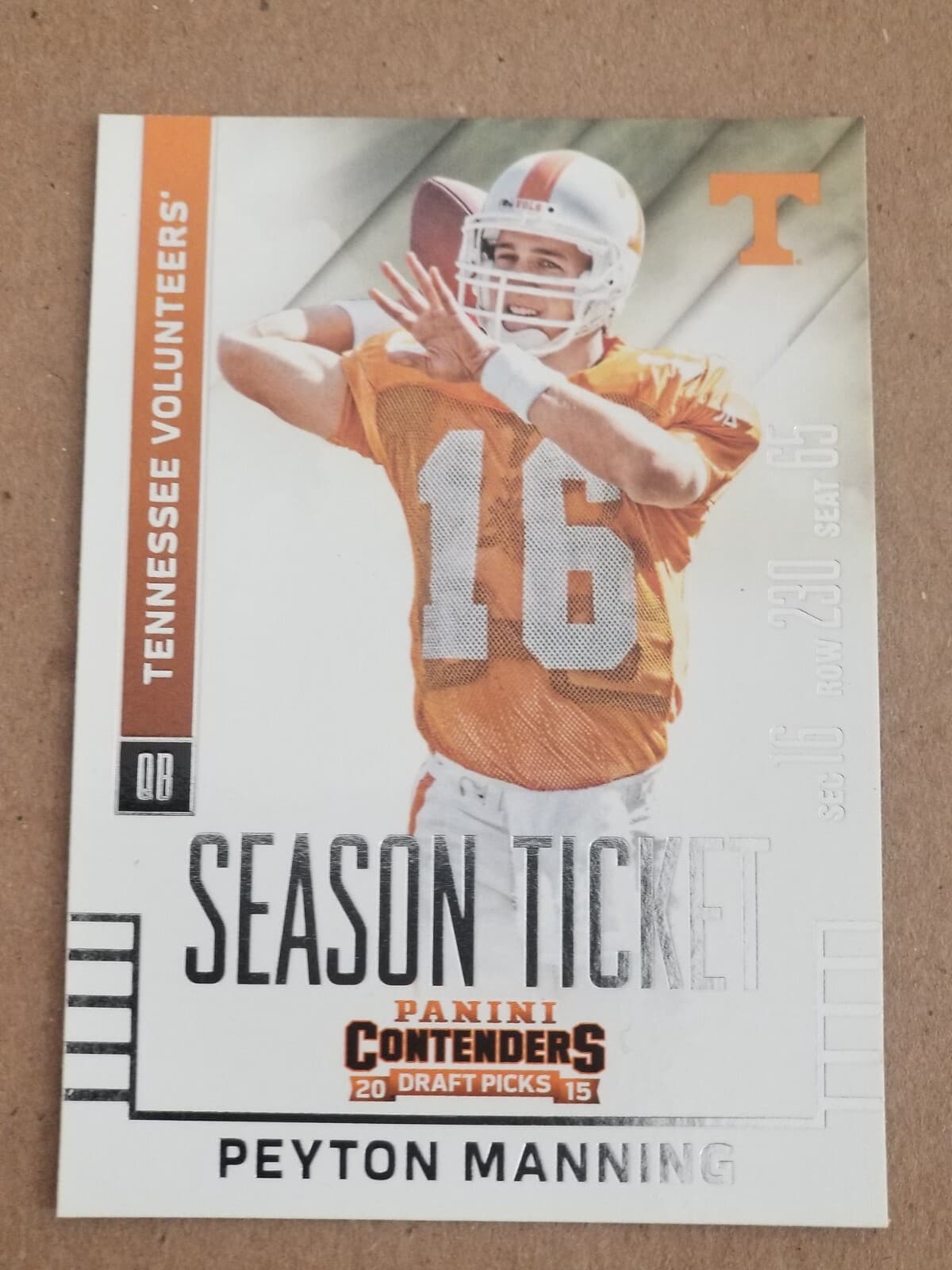 Peyton Manning 2015 Panini Contenders 2015 Panini Contenders