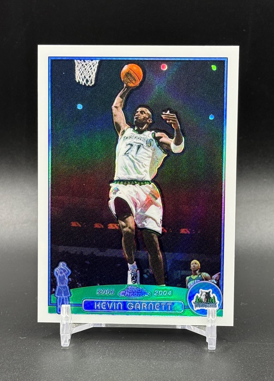 -04 KEVIN GARNETT Timberwolves 2003 Topps Chrome 2003 Topps Chrome