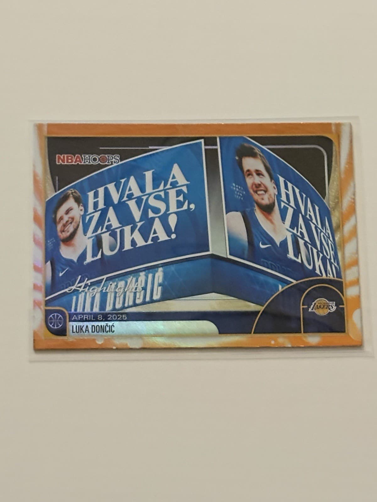 Hoops Luka Doncic 2025 Topps 2025 Topps