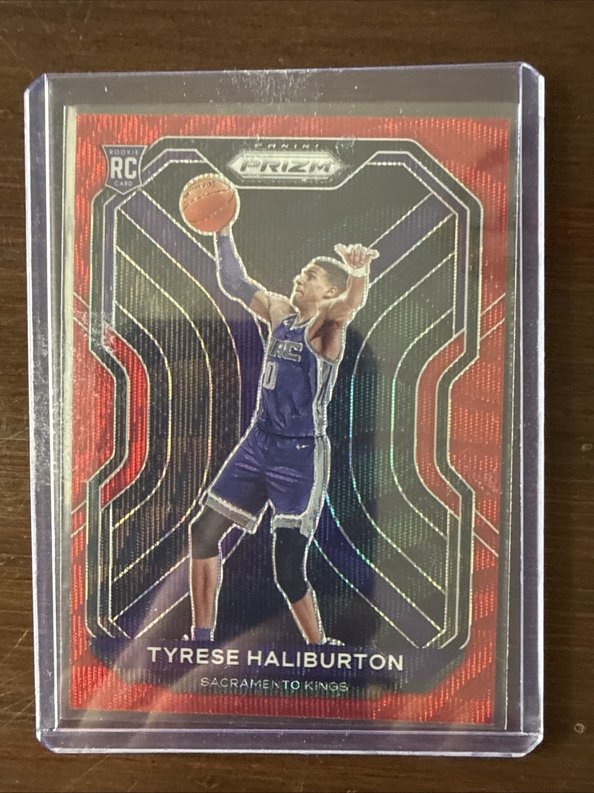 Tyrese Haliburton Ruby 2020 Panini Prizm 2020 Panini Prizm wave