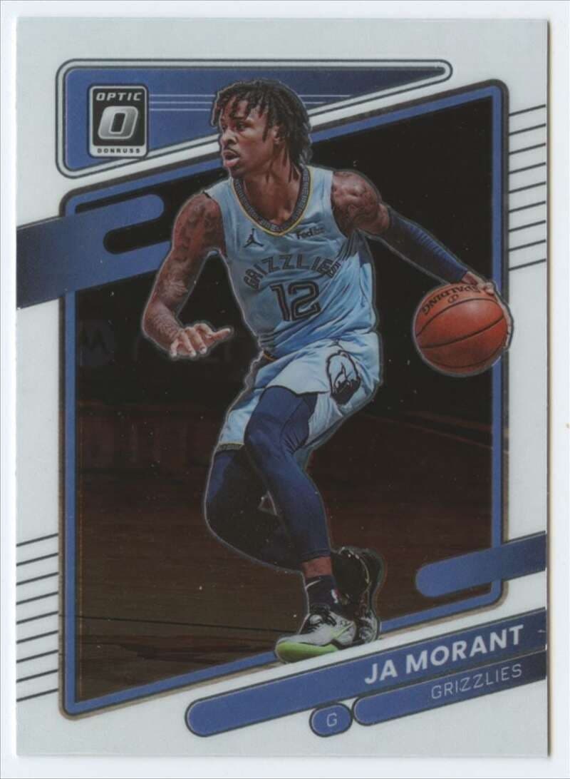 -22 JA MORANT MEMPHIS GRIZZLIE 2021 Donruss Optic 2021 Donruss Optic