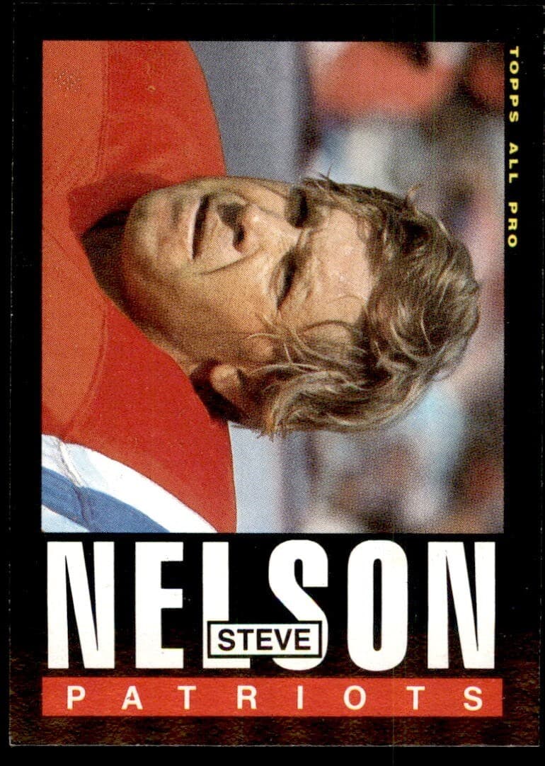 Football Steve Nelson 1985 Topps 1985 Topps