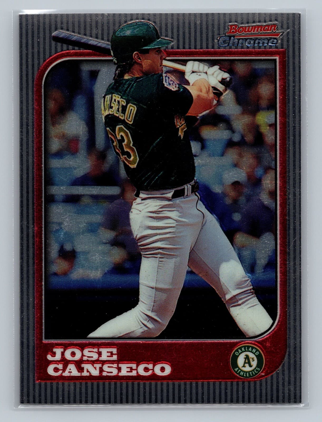 Oakland Athletics Baseball 1997 Bowman Chrome