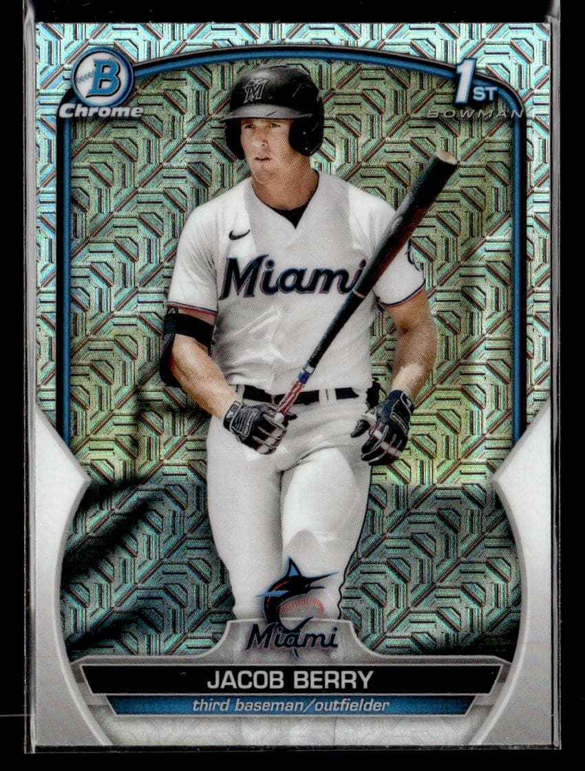 Jacob Berry Prospects 2023 Bowman 2023 Bowman mojo