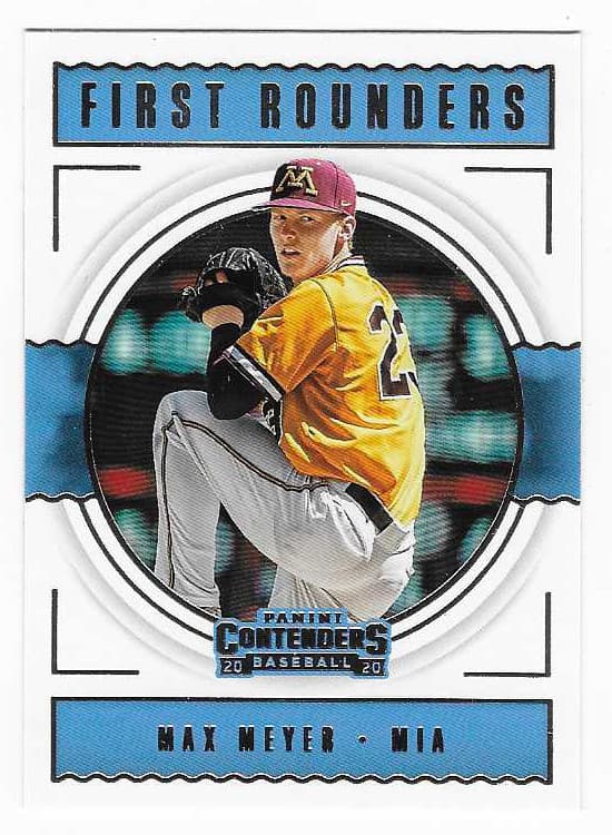 First Rounders Max 2020 Panini Contenders 2020 Panini Contenders