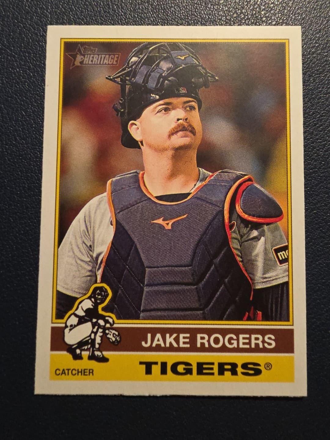 Jake Rogers 2025 Topps Heritage 2025 Topps Heritage