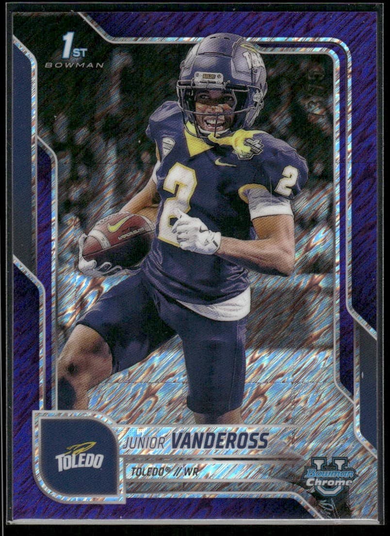 Junior Vandeross trading card