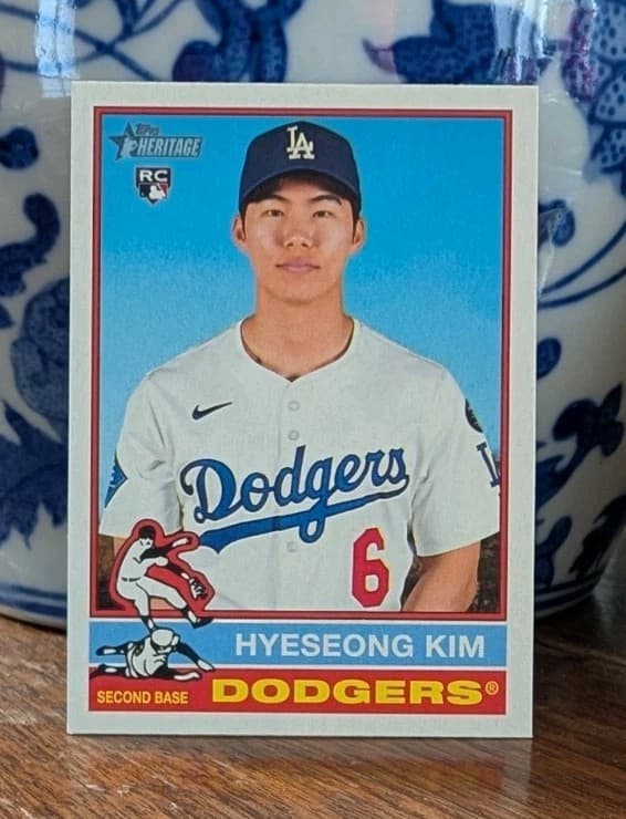 Hyeseong Kim High 2025 Topps Heritage 2025 Topps Heritage