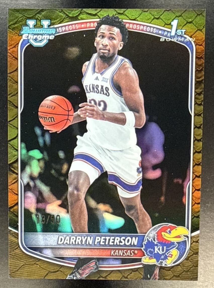 Basketball Darryn Peterson 2025 Bowman Chrome