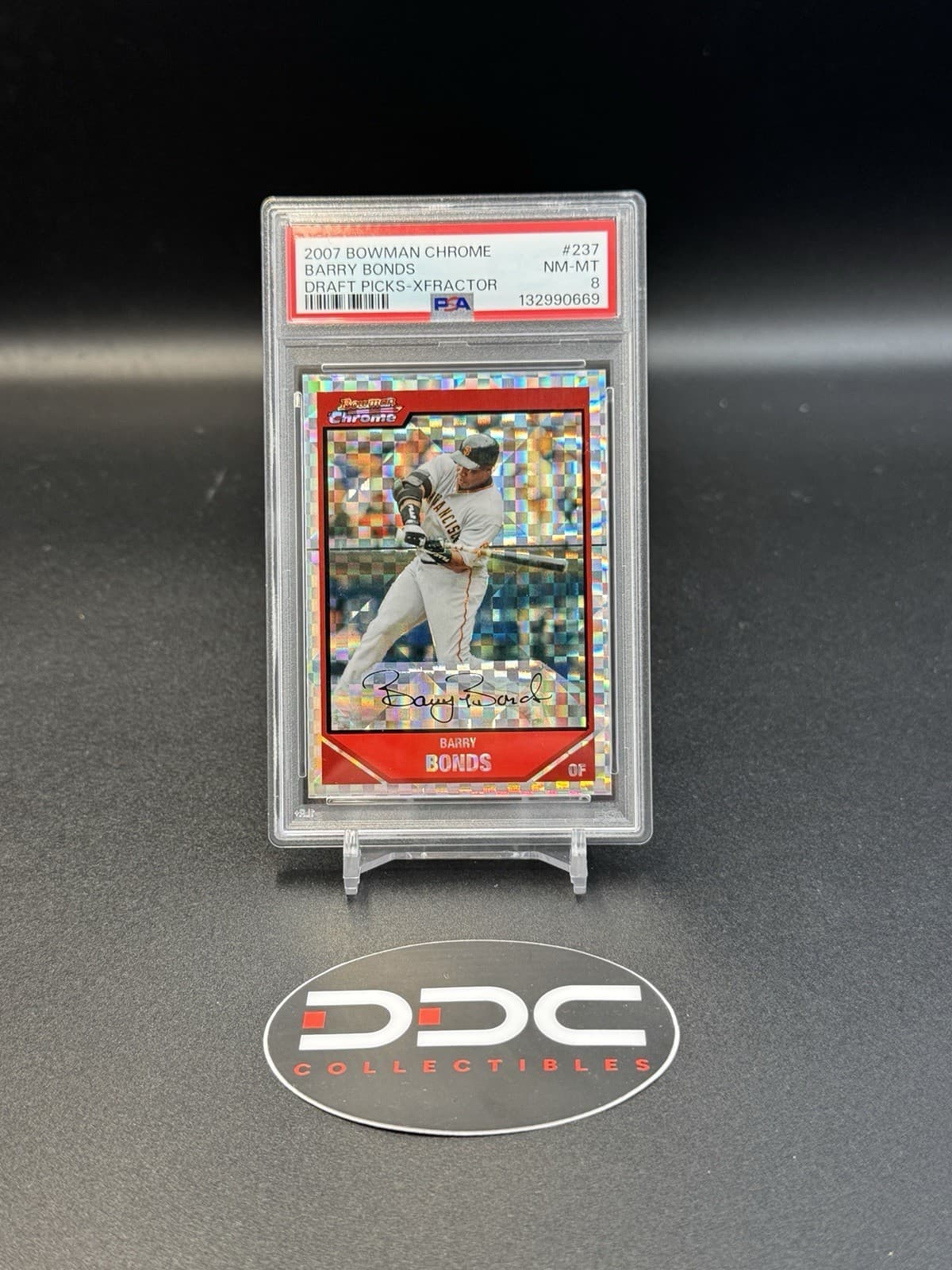 DRAFT PICKS XFRACTOR BARRY BON 2007 Bowman Chrome 2007 Bowman Chrome xfractor