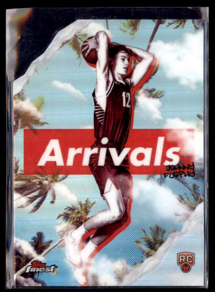 Basketball Arrivals Johnny 2025 Topps Finest 2025 Topps Finest