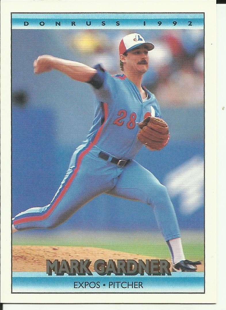 Baseball Mark Gardner 1992 Donruss
