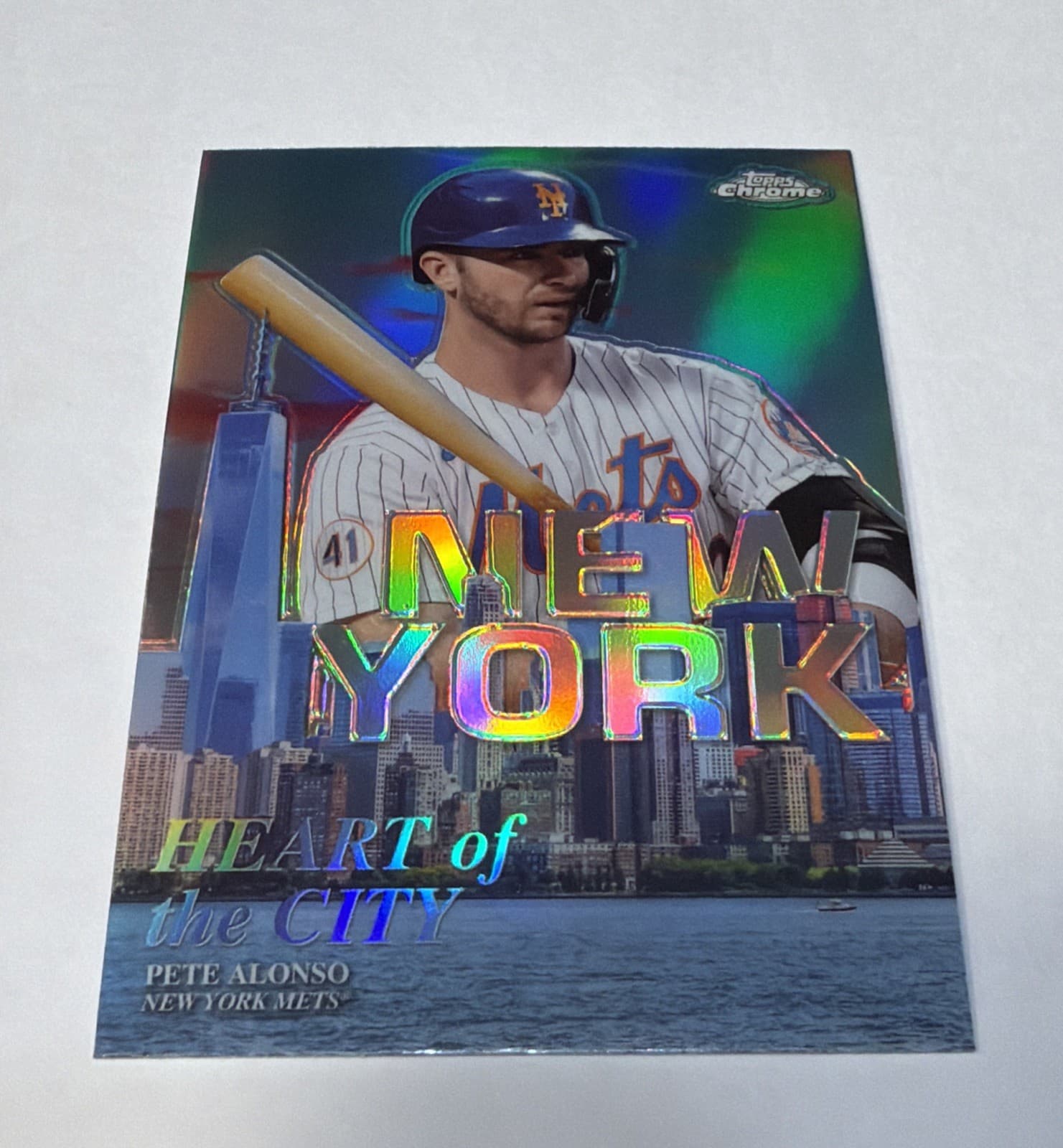 Pete Alonso Heart 2022 Topps Chrome 2022 Topps Chrome