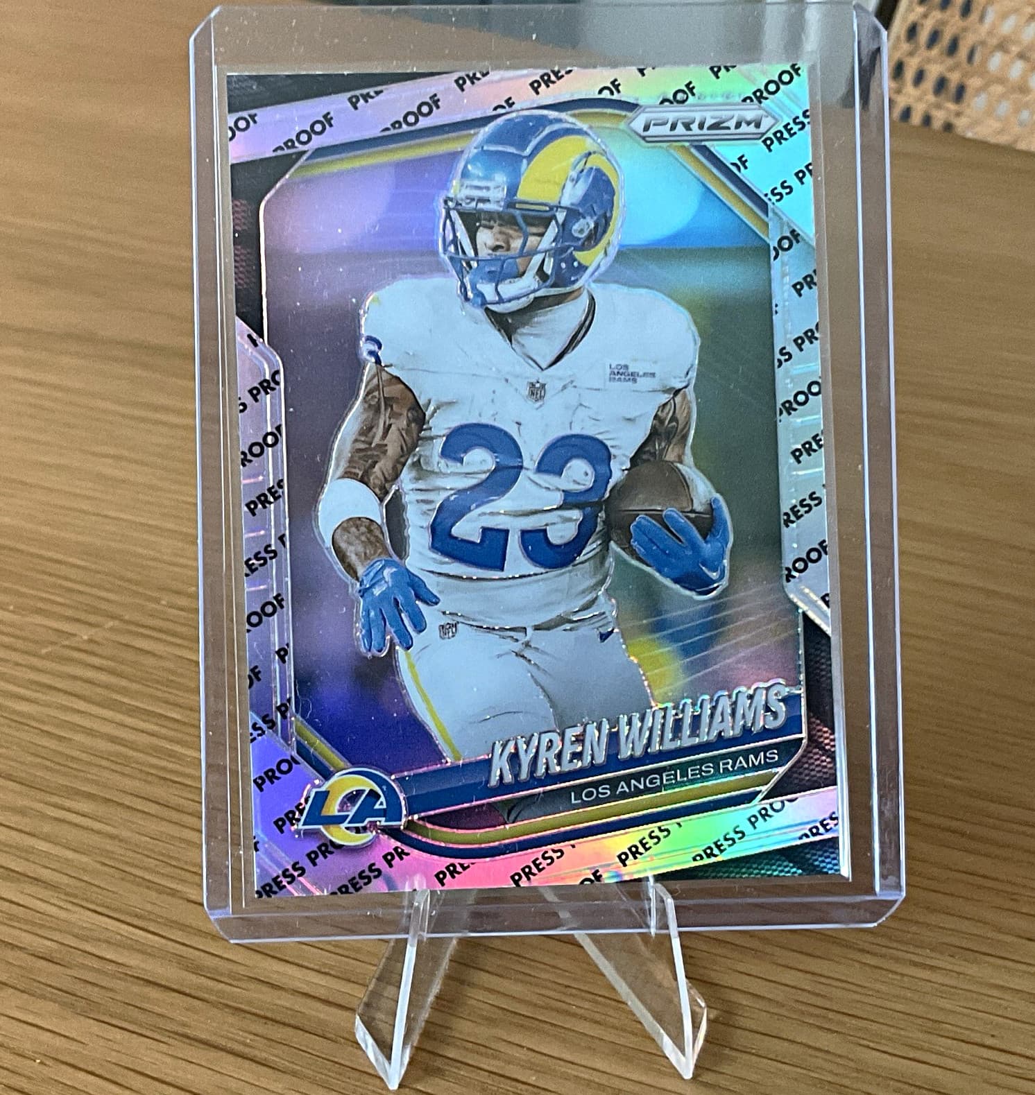 Kyren Williams Press 2025 Panini Prizm 2025 Panini Prizm