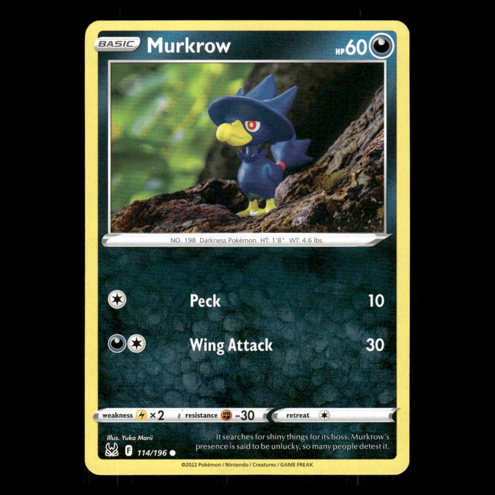 Murkrow Sword 2022 Unknown