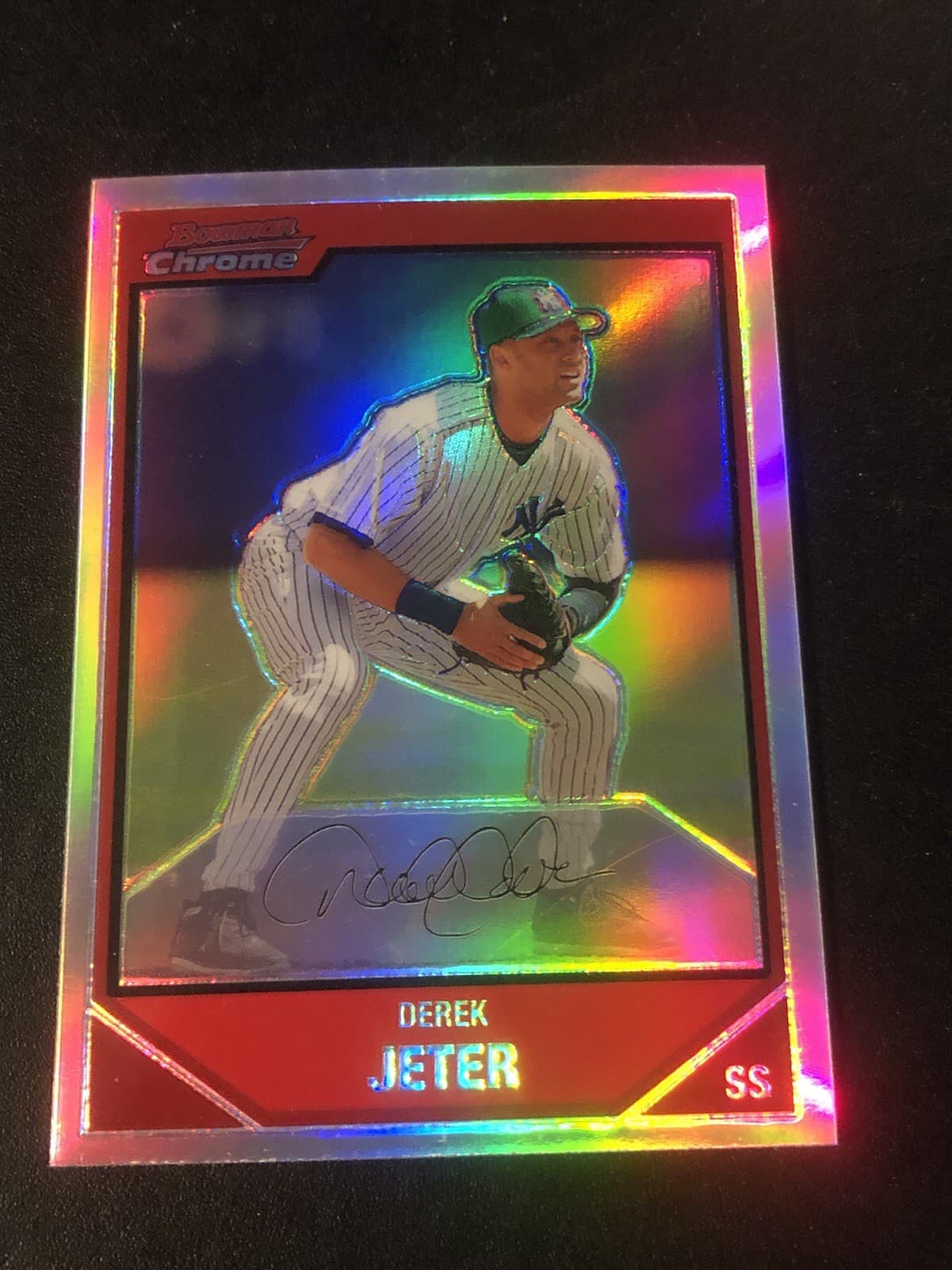 Derek Jeter 2007 Bowman Chrome