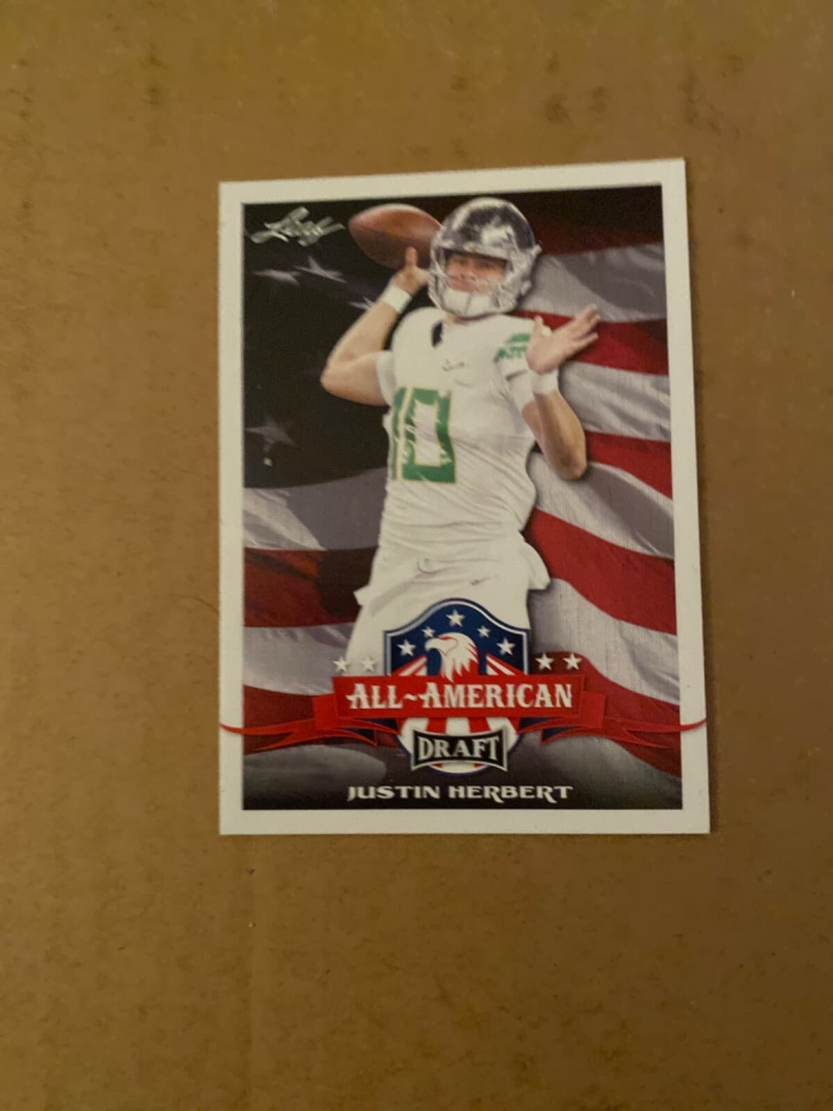 Justin Herbert Draft 2020 Leaf 2020 Leaf