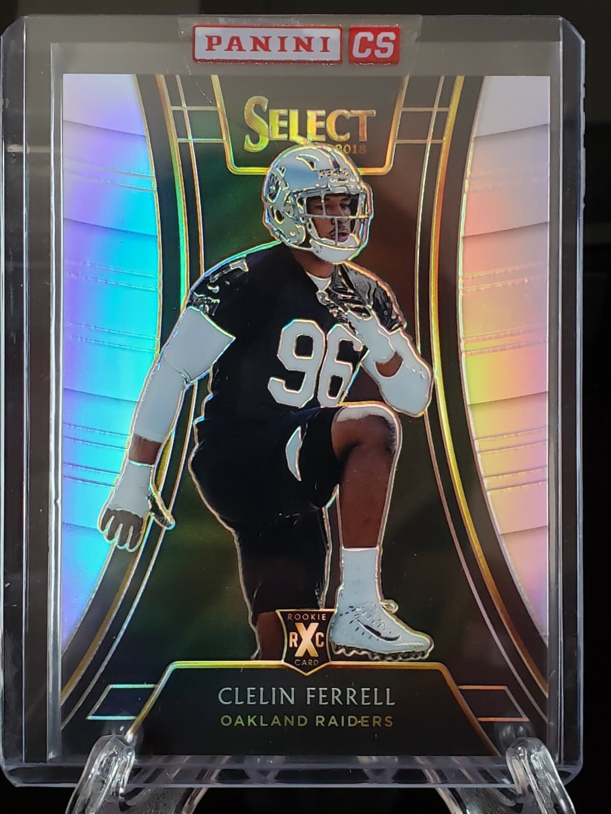 CLELIN FERRELL XRC SILVER DEF3 2018 Panini Select