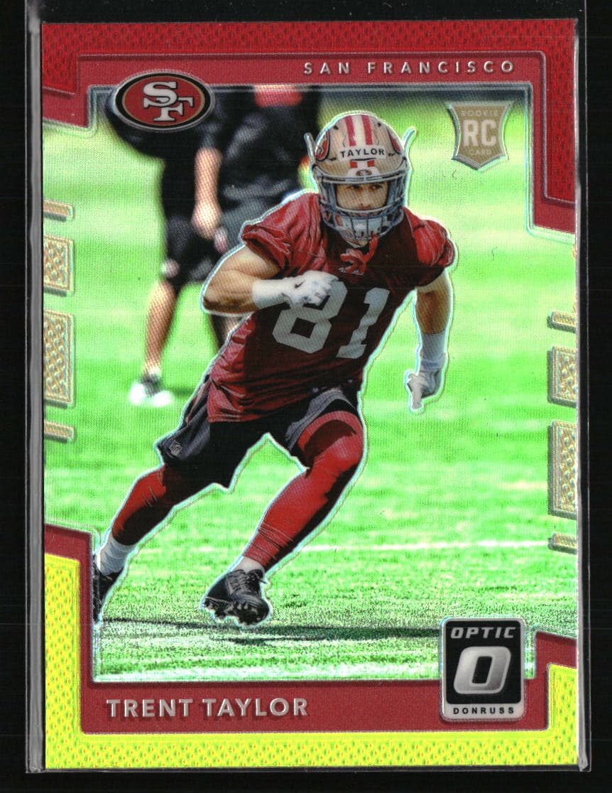 Trent Taylor Rookies 2017 Donruss Optic 2017 Donruss Optic