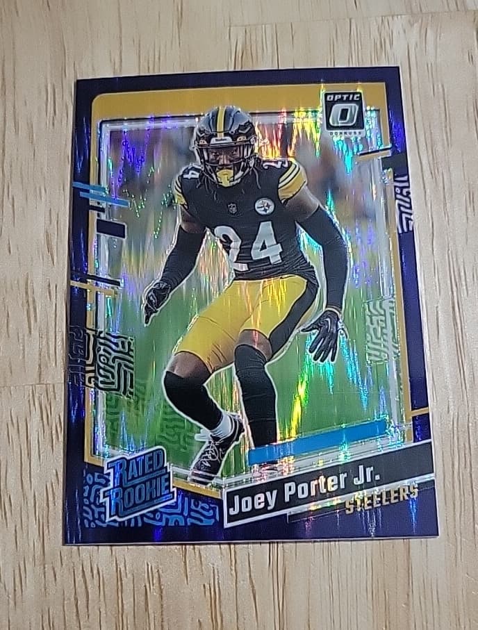 Joey Porter Jr. 2023 panini Panini Donruss Optic