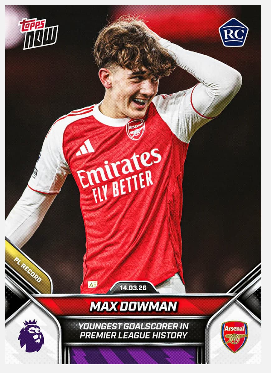 Max Dowman Youngest 2025 Topps 2025 Topps
