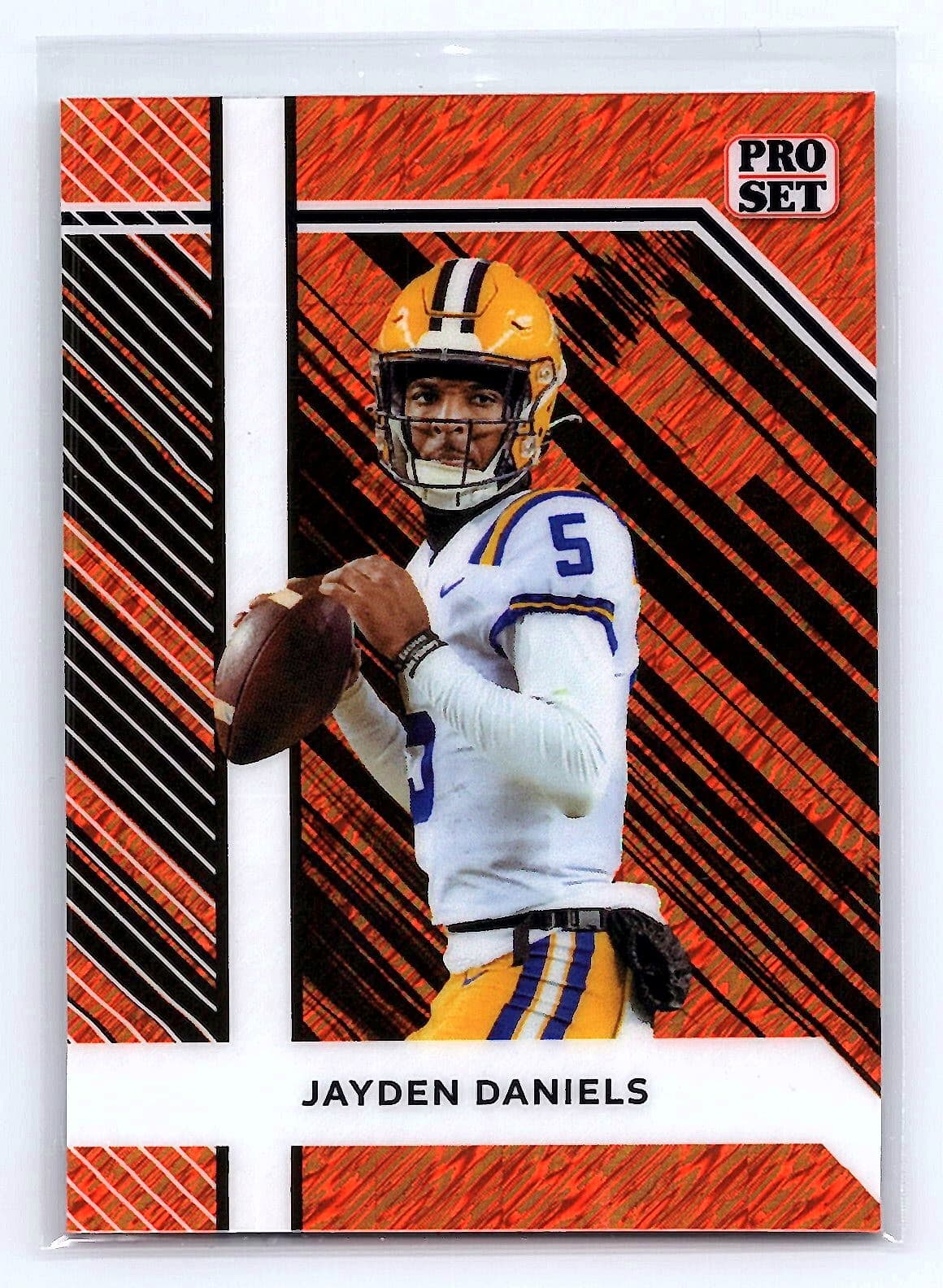Jayden Daniels Metal 2024 Leaf