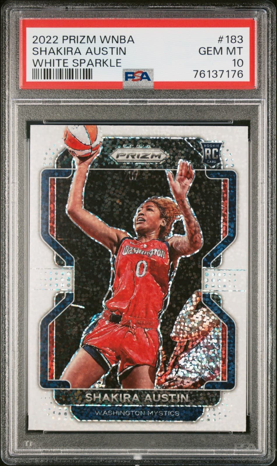 White Sparkle 2022 Panini Prizm 2022 Panini Prizm sparkle