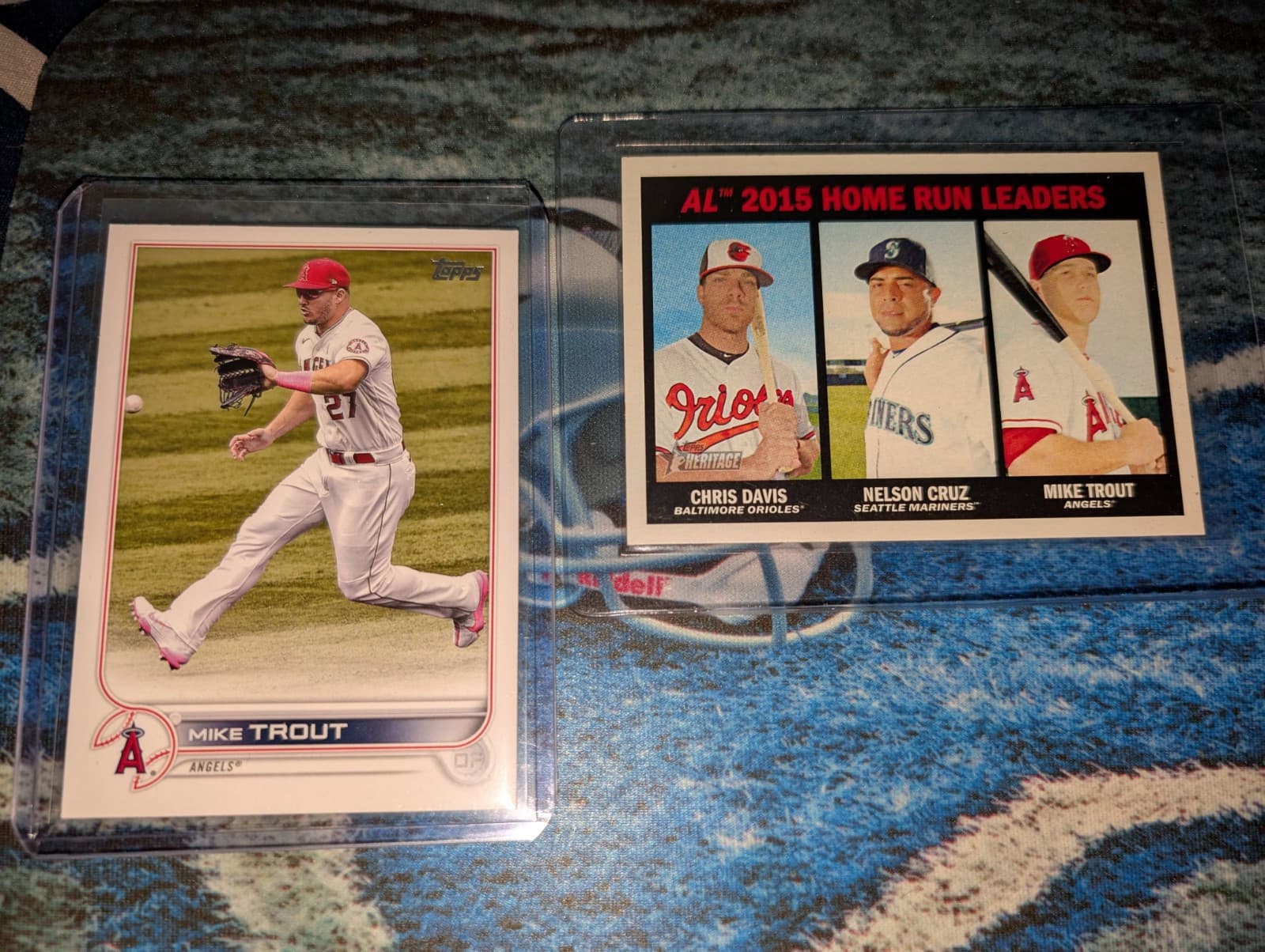 MIKE TROUT AMERICAN LEAGUE HOM 2016 Topps Heritage