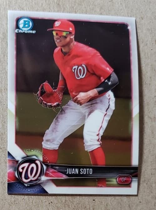 Prospects Juan Soto 2018 Bowman Chrome 2018 Bowman Chrome