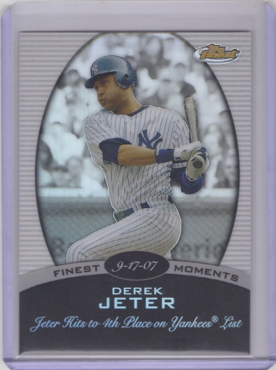 Derek Jeter 2008 Topps Finest 2008 Topps Finest refractor