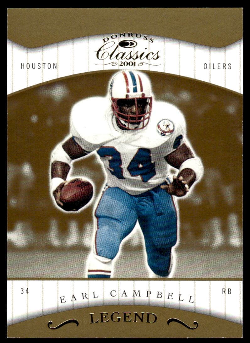 Classics Earl Campbell 2001 Donruss 2001 Donruss