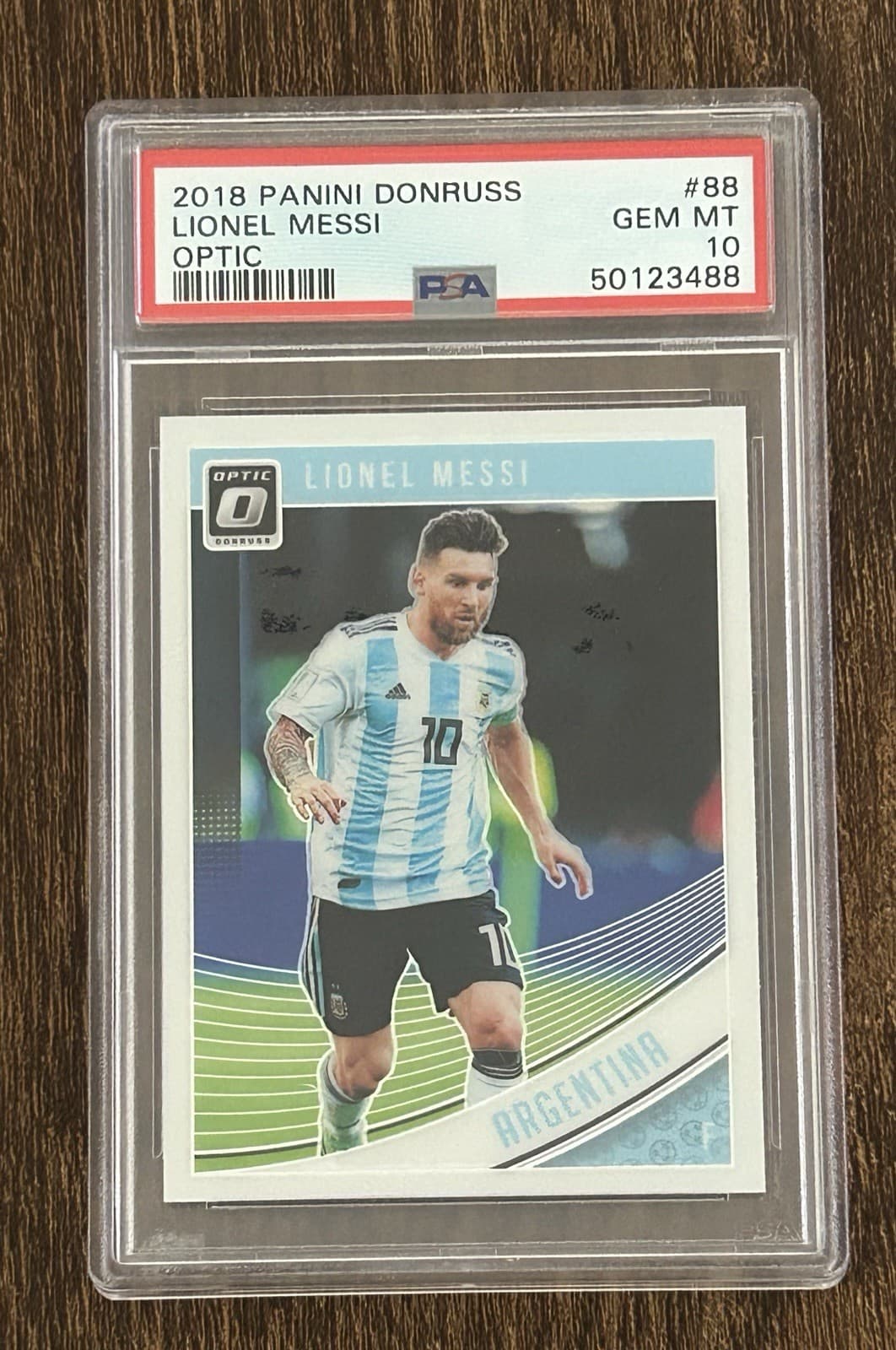 Lionel Messi Donruss 2018 Panini 2018 Panini