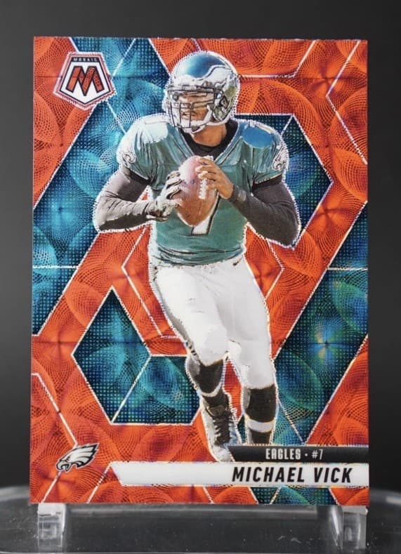 Michael Vick Red 2025 Panini Mosaic 2025 Panini Mosaic