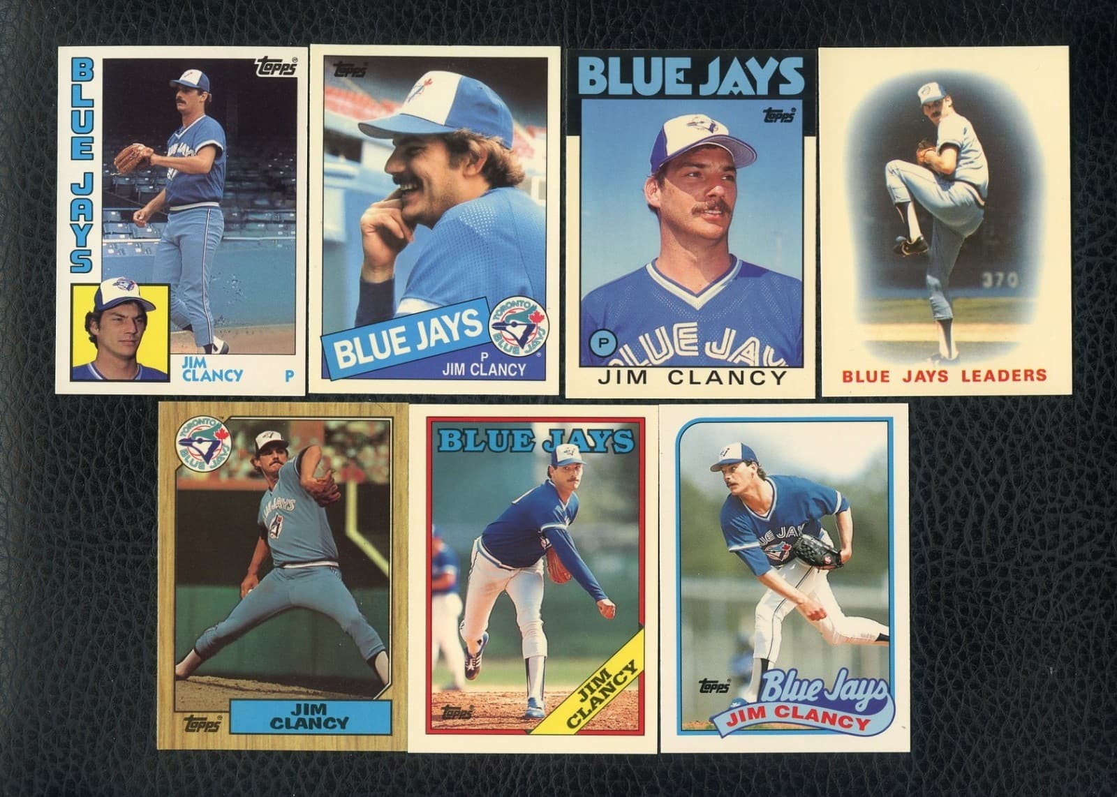 - TIFFANY JIM CLANCY BASEBALL 1984 Topps