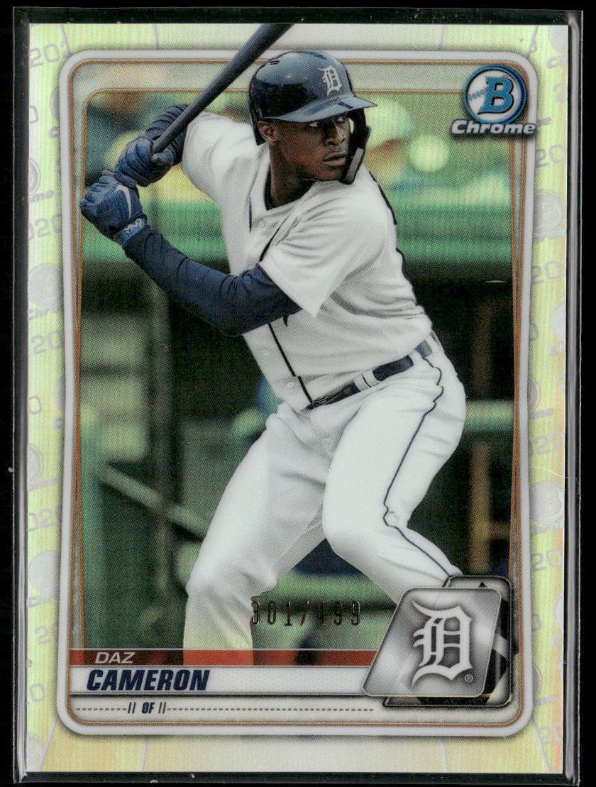 Daz Cameron Prospects 2020 Bowman 2020 Bowman refractor