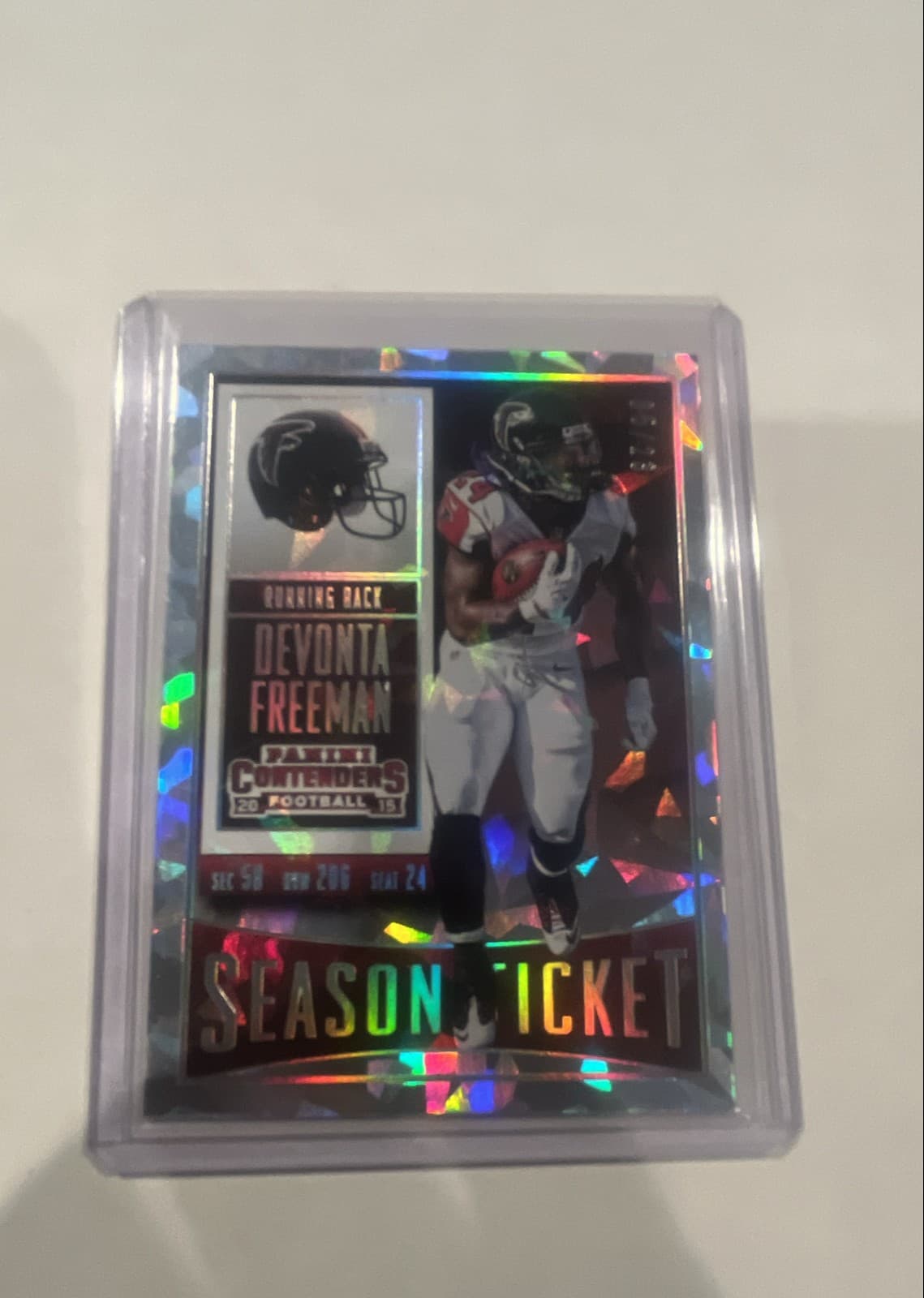 Devonta Freeman Cracked 2015 Panini Contenders 2015 Panini Contenders cracked-ice