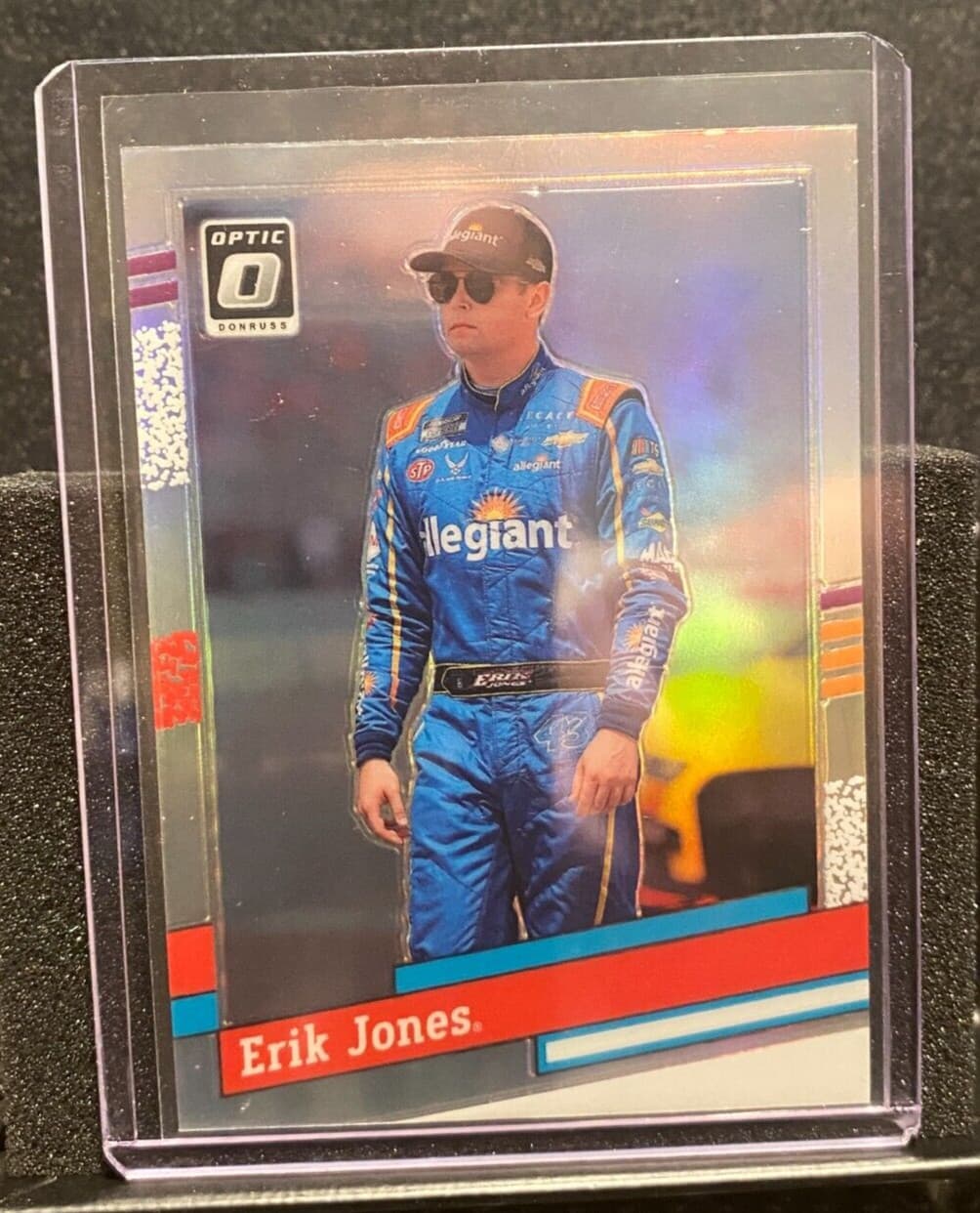 Erik Jones 2024 Donruss Optic 2024 Donruss Optic holo-silver