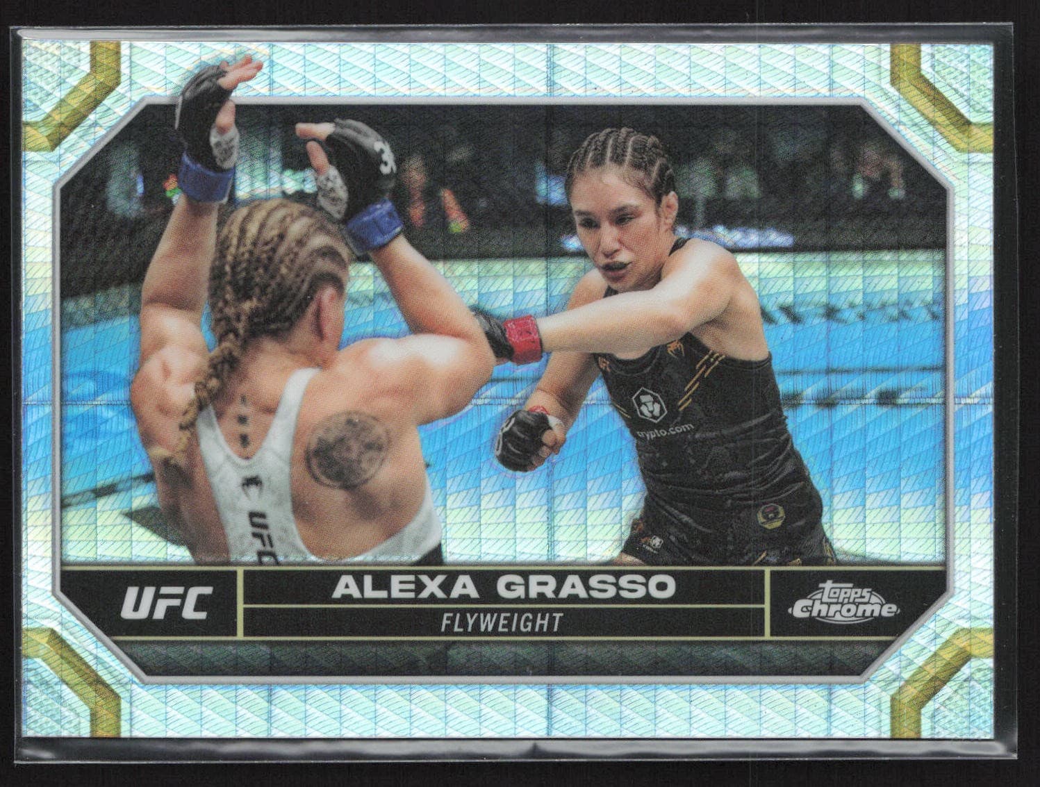 Alexa Grasso 2024 Topps Chrome 2024 Topps Chrome refractor