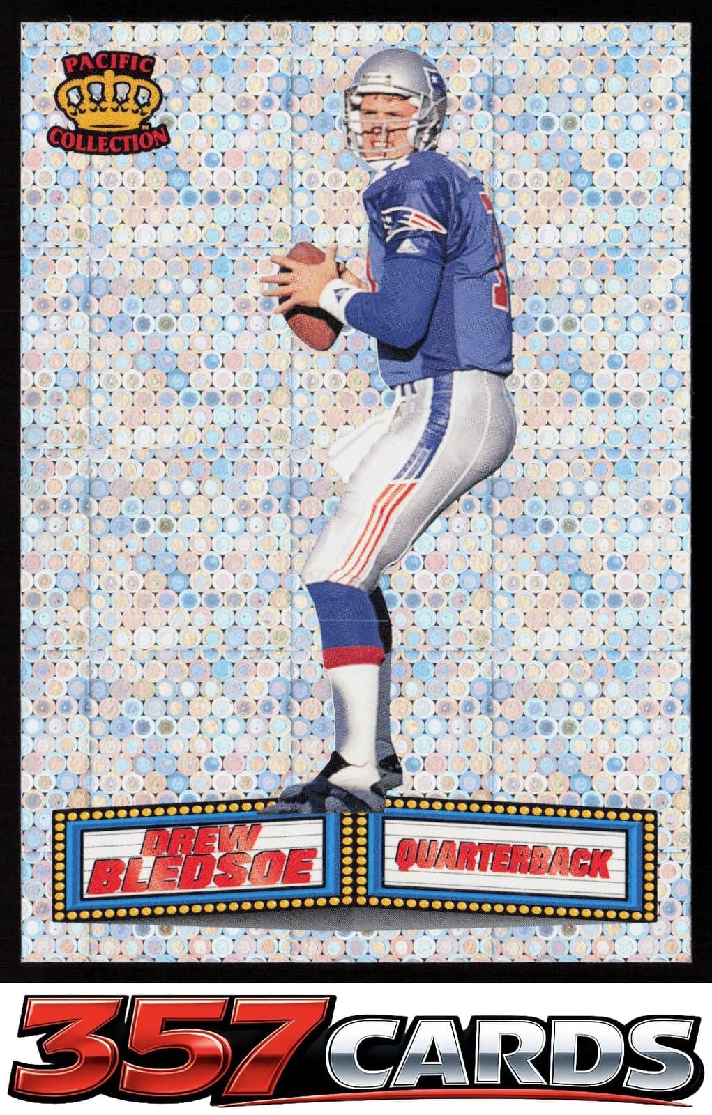 Football Drew Bledsoe 1994 Pacific 1994 Pacific